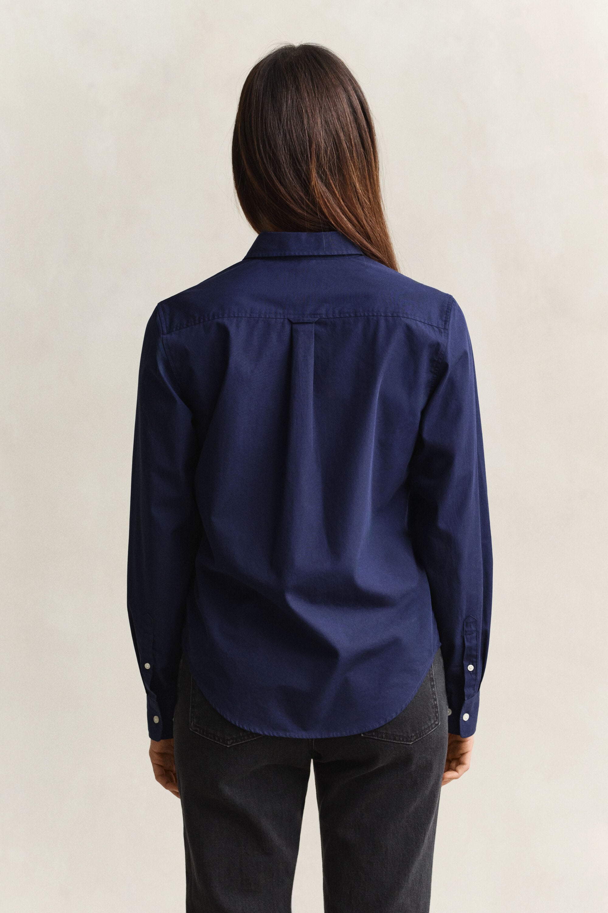 Camicia classica in popeline regular fit