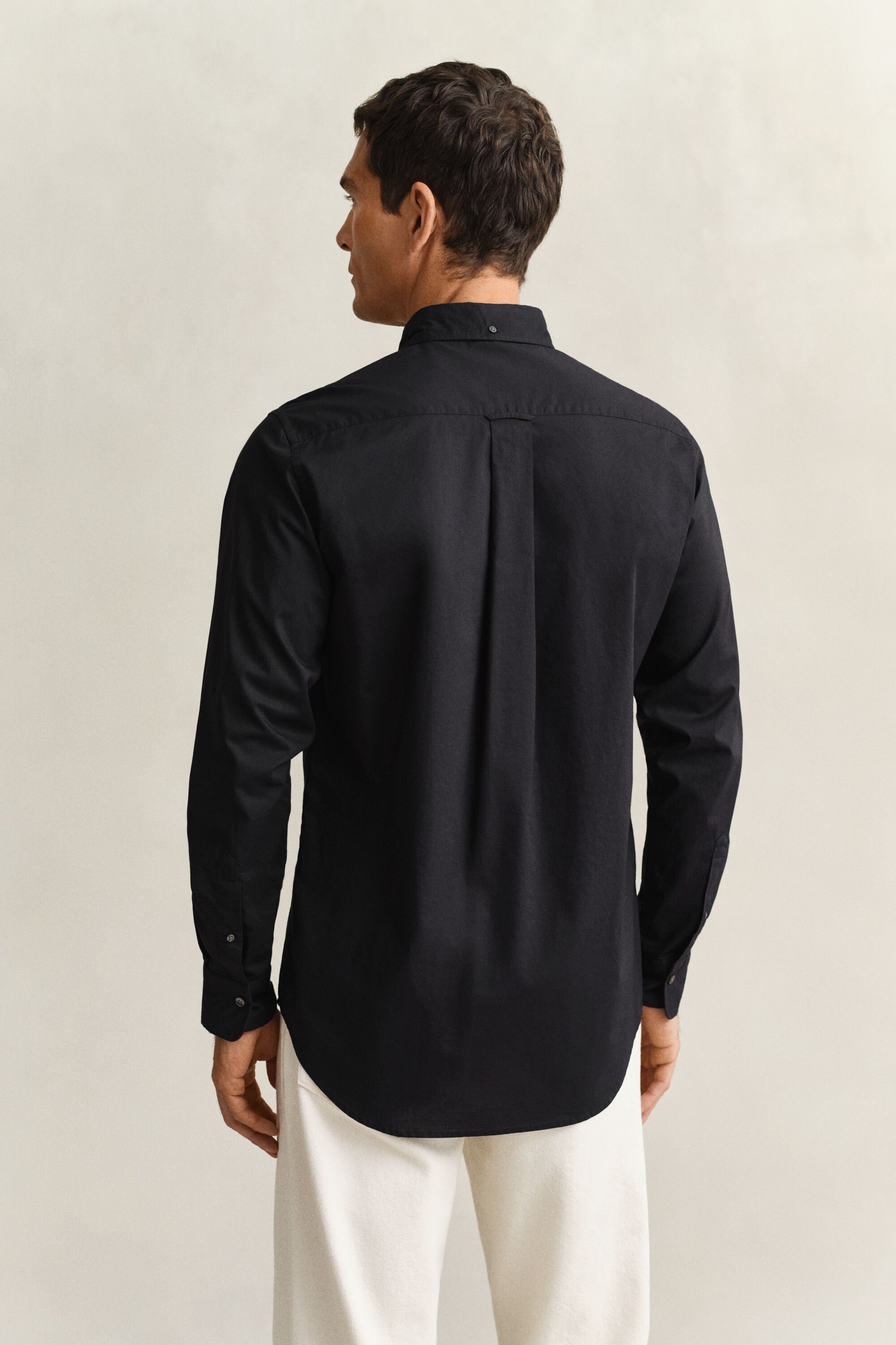 Camicia classica in popeline regular fit