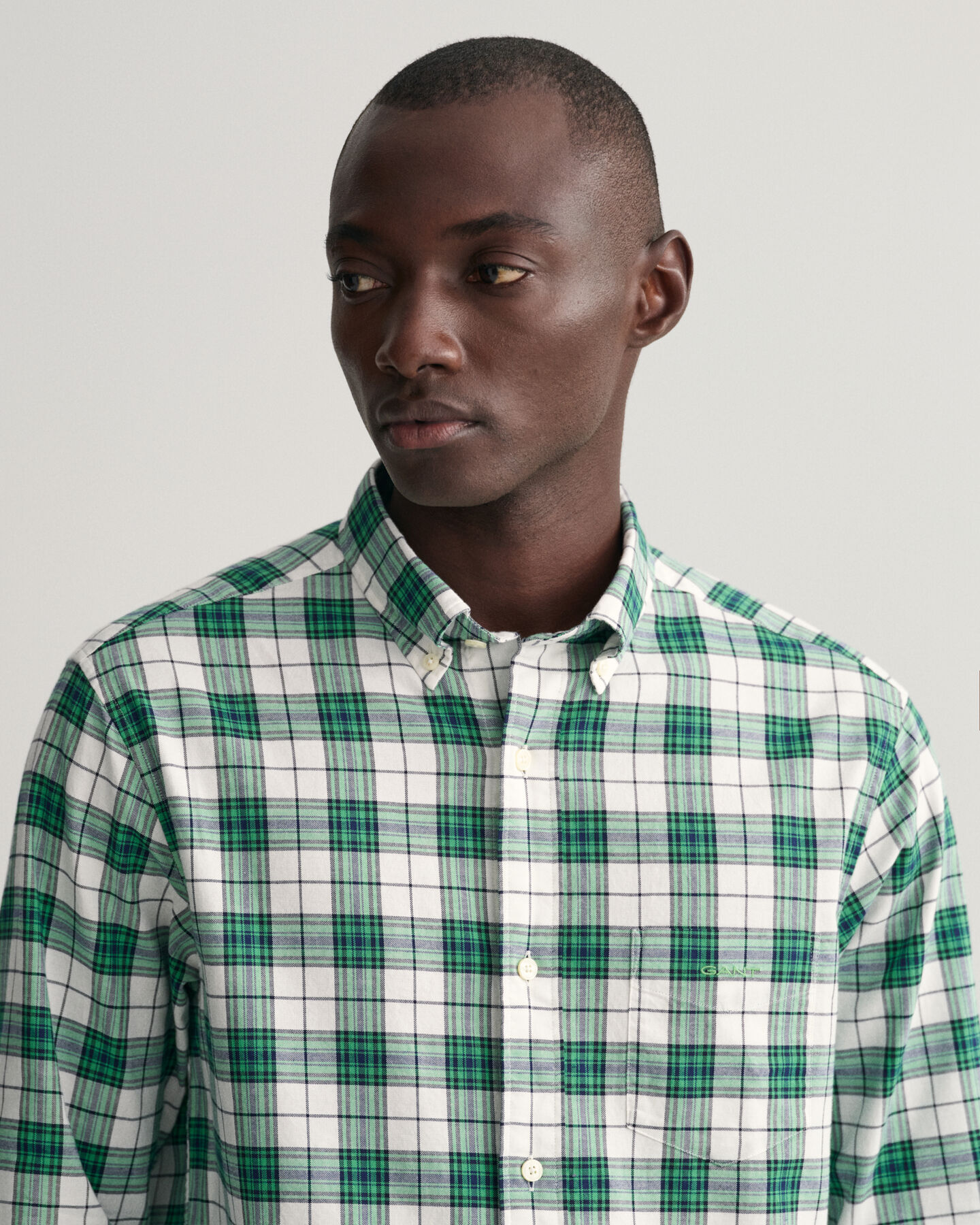 Camicia Oxford a scacchi regular fit