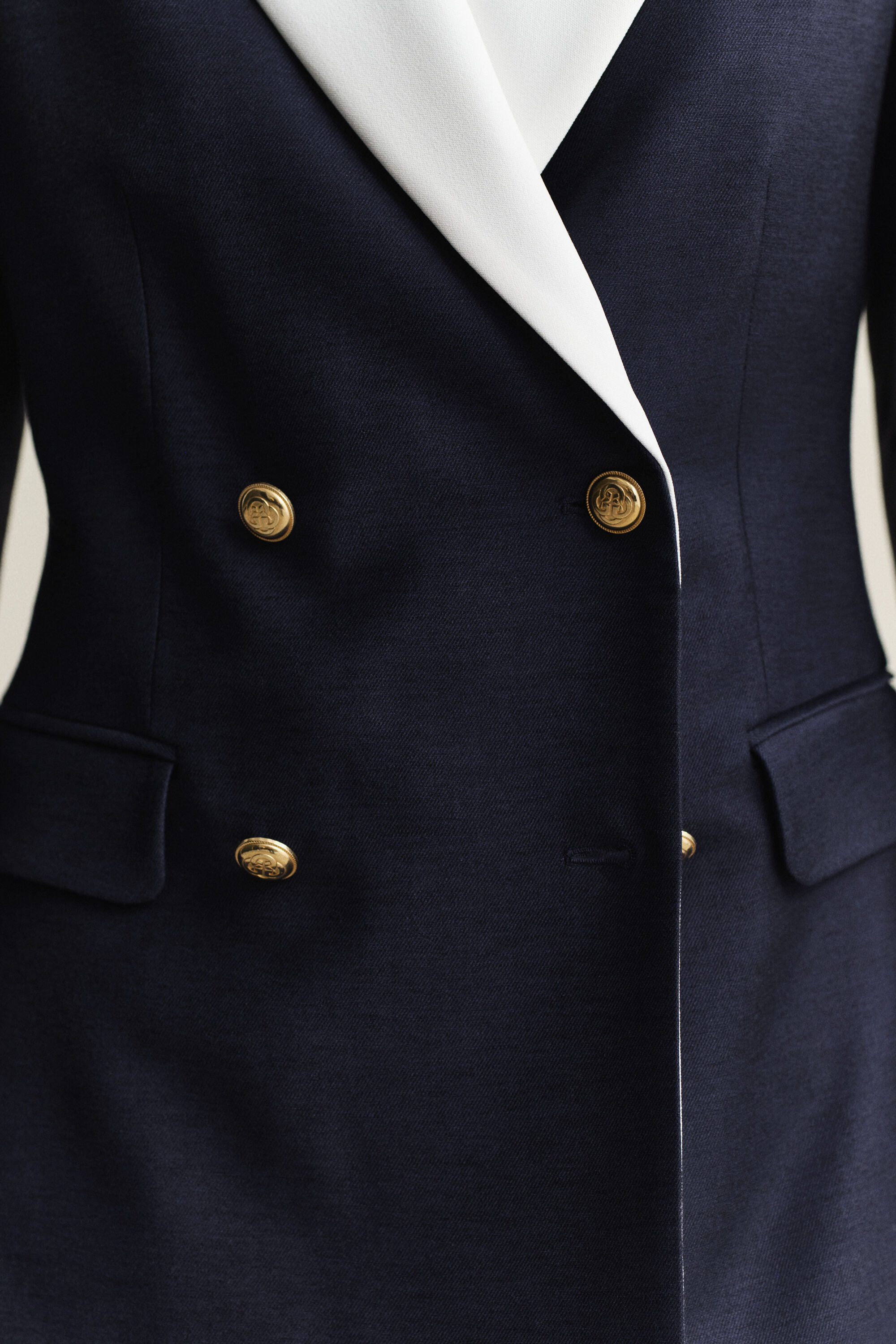 Blazer Club in un colore a contrasto