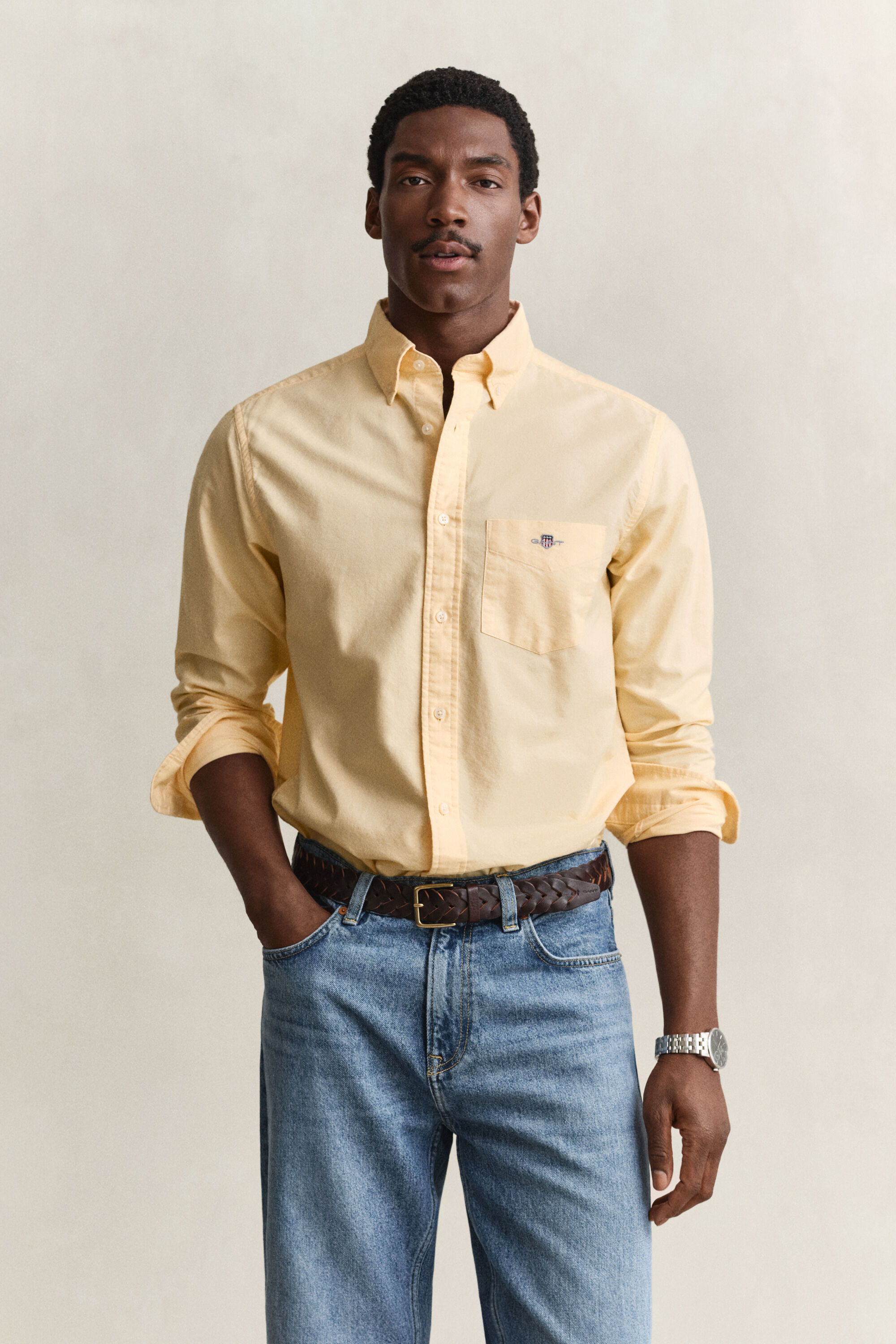 Camicia Oxford classica regular fit