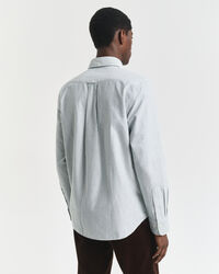 Camicia Oxford classica a righe Banker regular fit