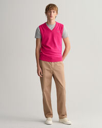 Gilet in maglia di cotone Classic