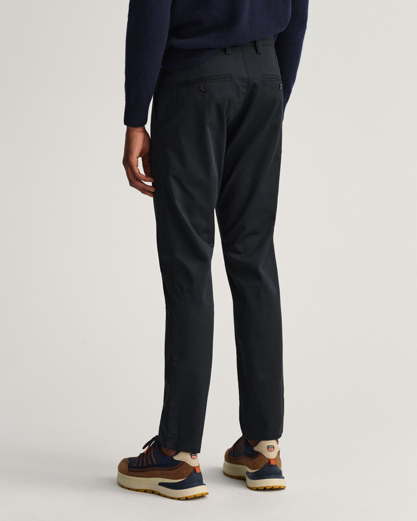Pantaloni chino Hallden in twill slim fit