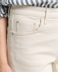 Jeans écru gamba dritta