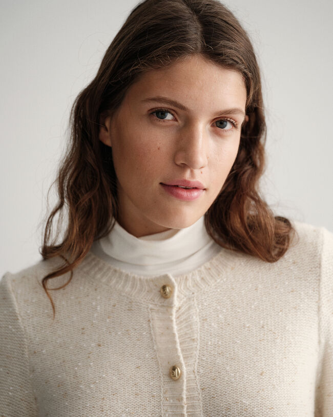 Cardigan girocollo Sparkling