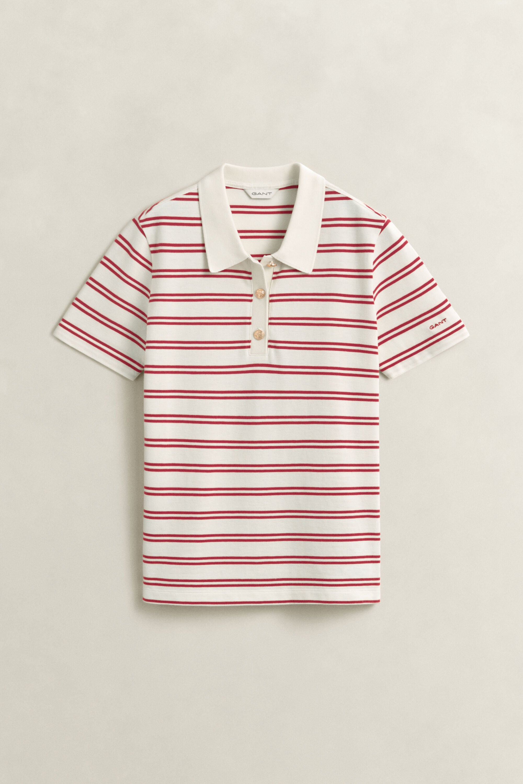 Polo in piqué a righe