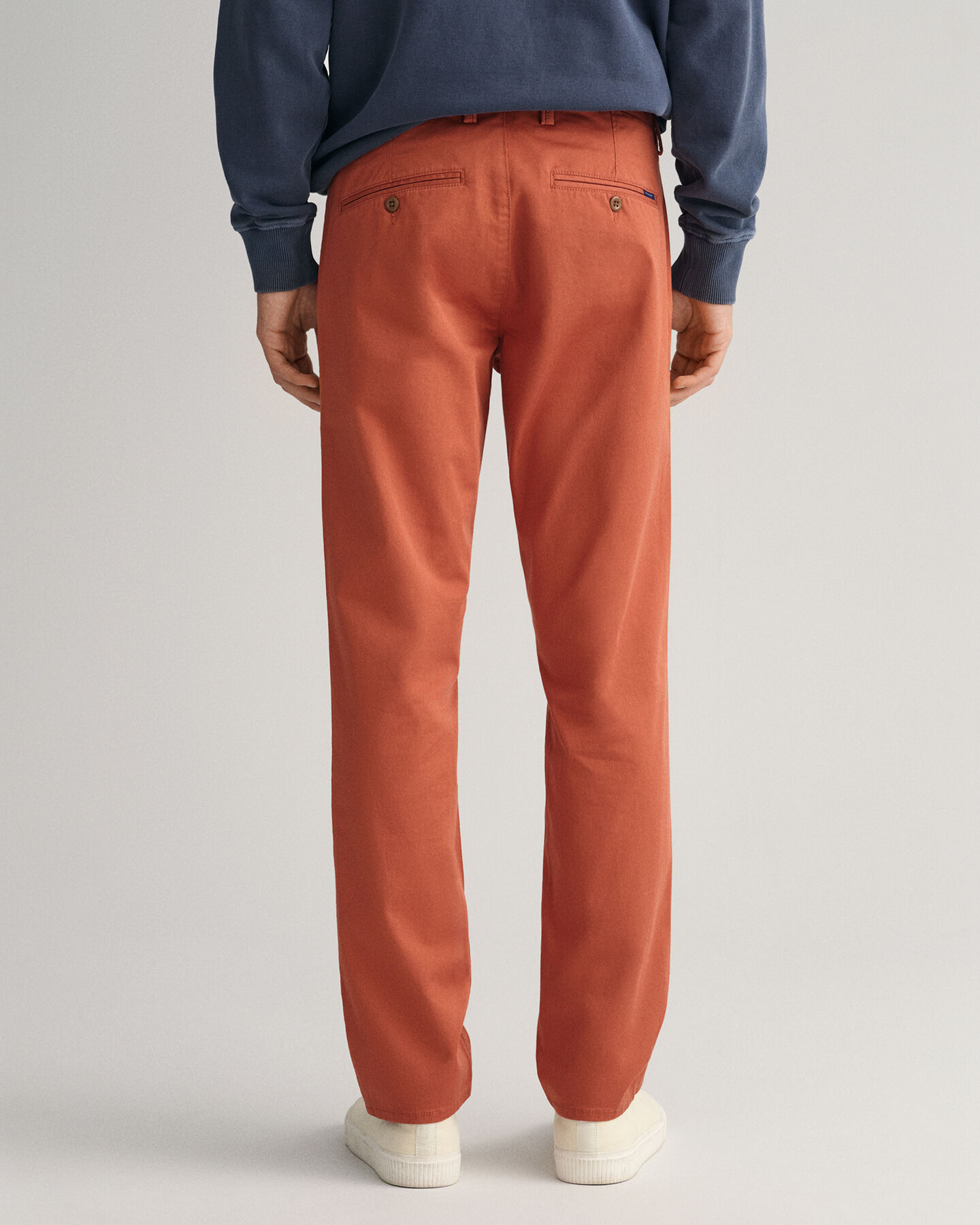 Pantaloni chino Hallden in twill slim fit