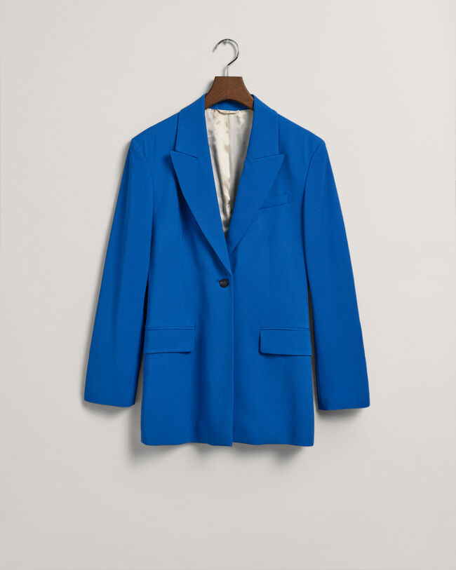 Blazer aderente a spalla ampia