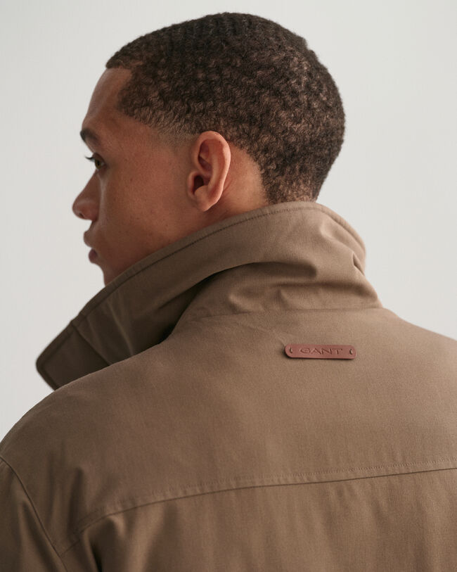 Giacca Field in flanella imbottita