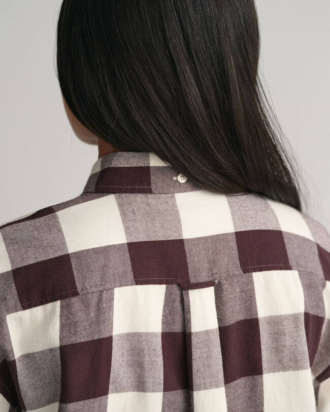 Camicia a quadri relaxed fit Teen Girls