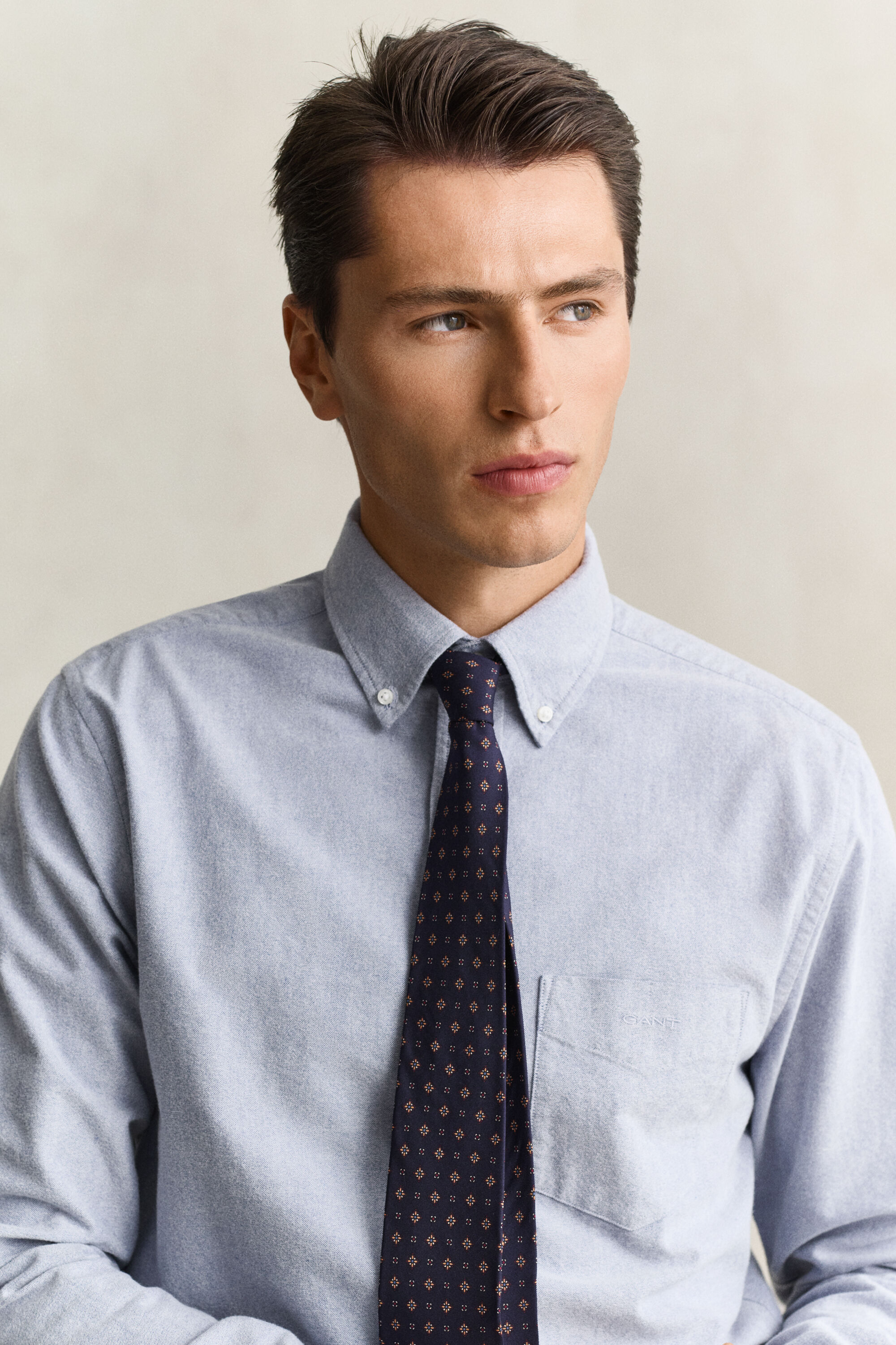 Camicia Oxford spazzolata