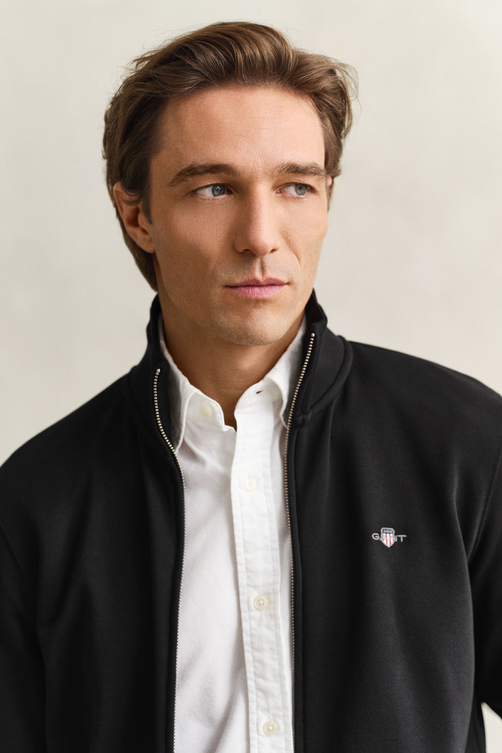 Felpa Shield con zip