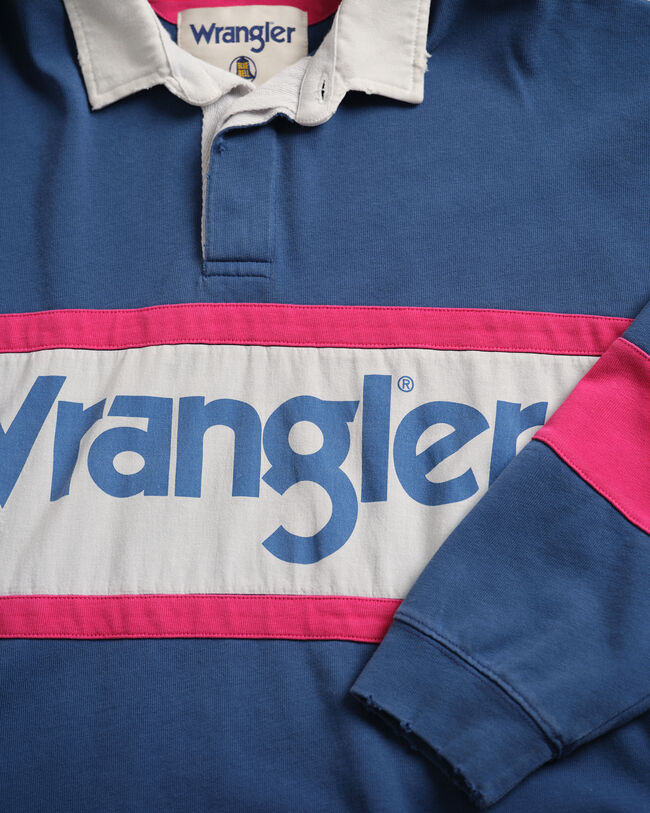 Heavy Rugger délavé Wrangler x GANT