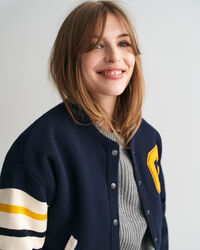 Varsity Jacket in maglia
