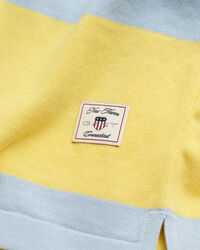 Polo in cotone a righe