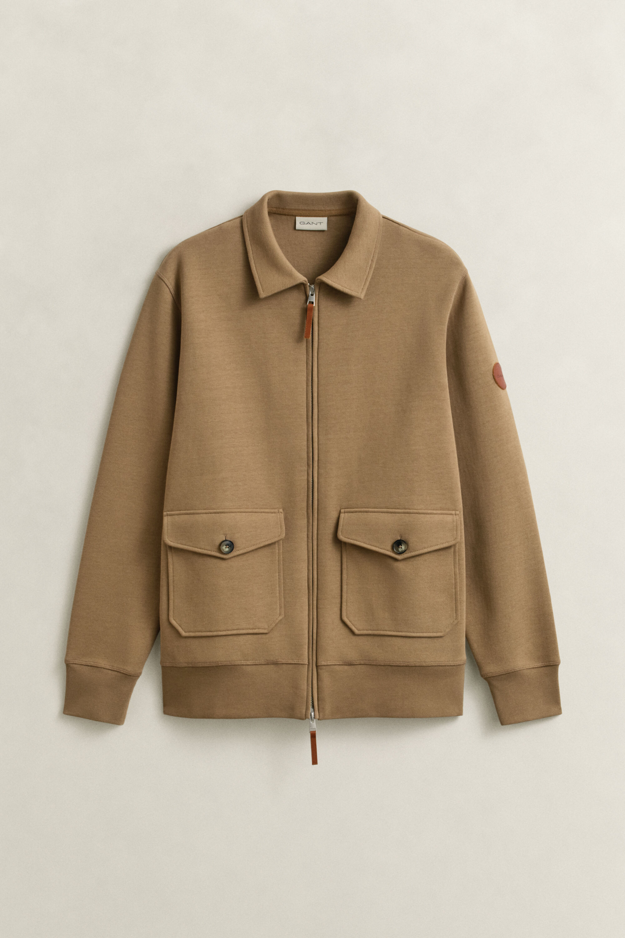 Felpa in Ponte Di Roma con zip