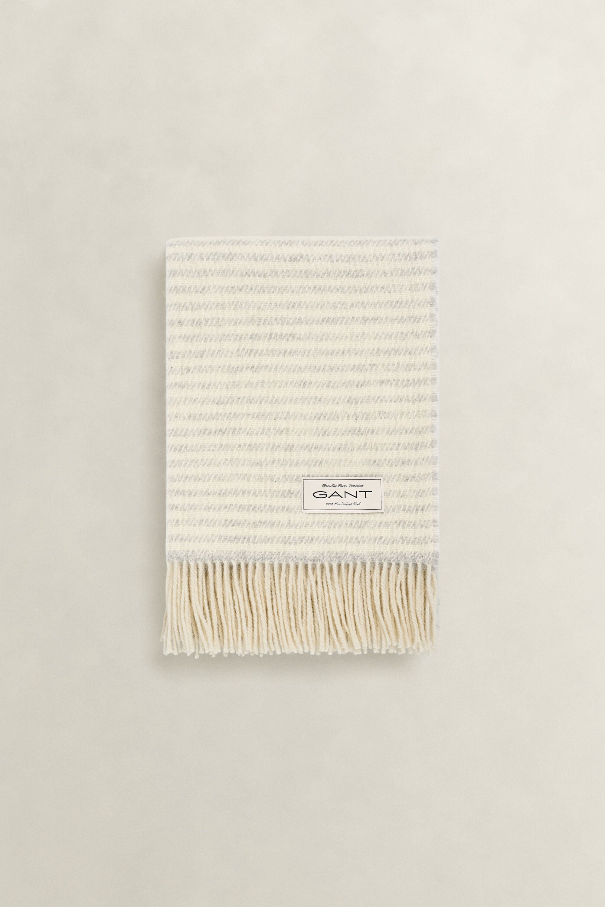Coperta di lana a righe