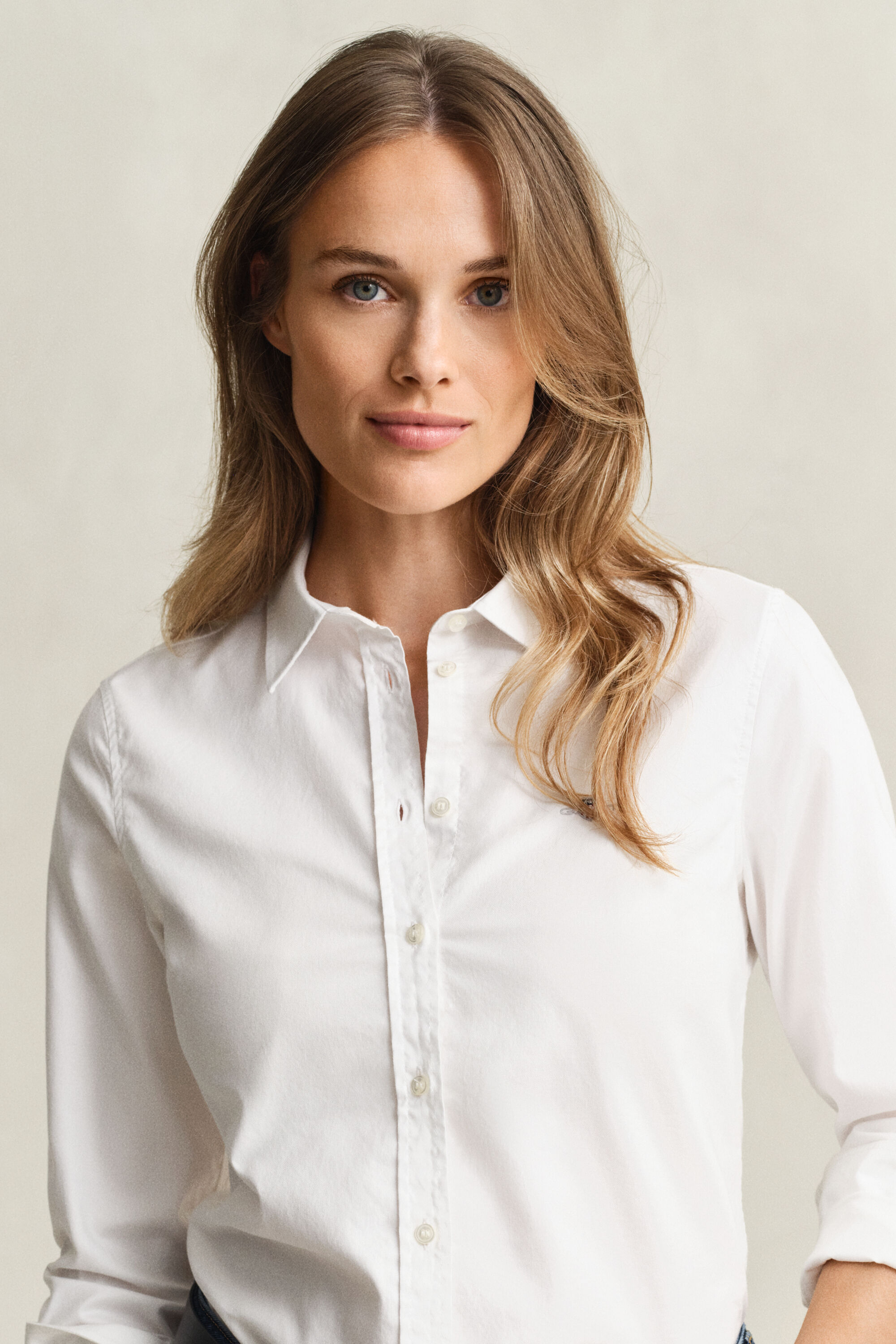 Camicia Oxford elasticizzata