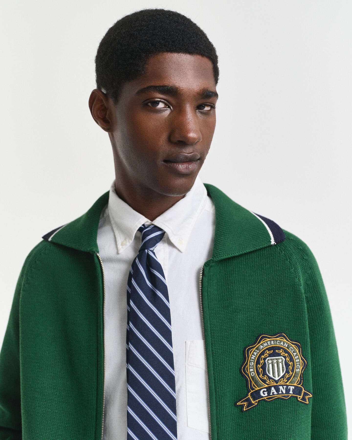 Cardigan con zip GANT 1949 Graphic