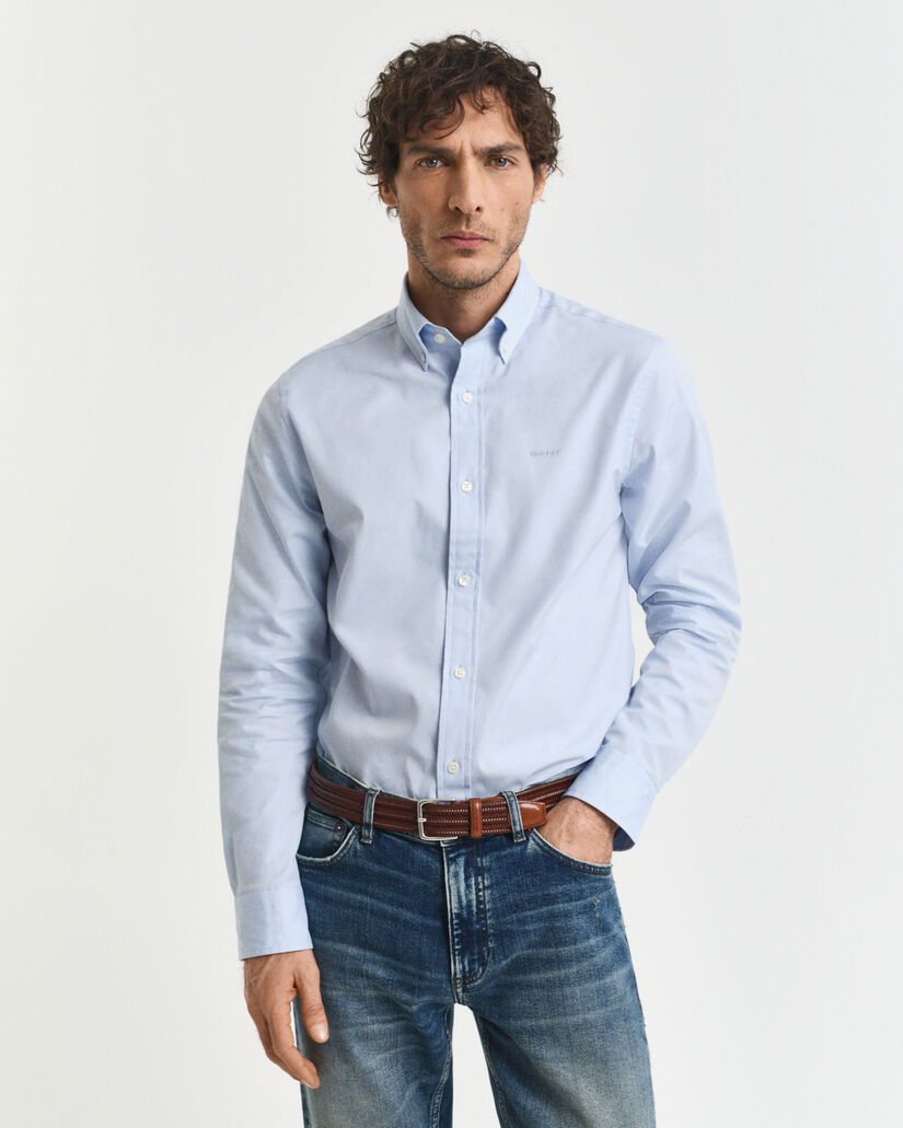 Camicia Oxford pinpoint regular fit