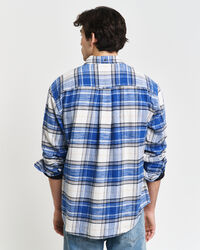 Camicia in flanella a quadri relaxed fit