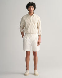 Pantaloncini chino in twill con pinces