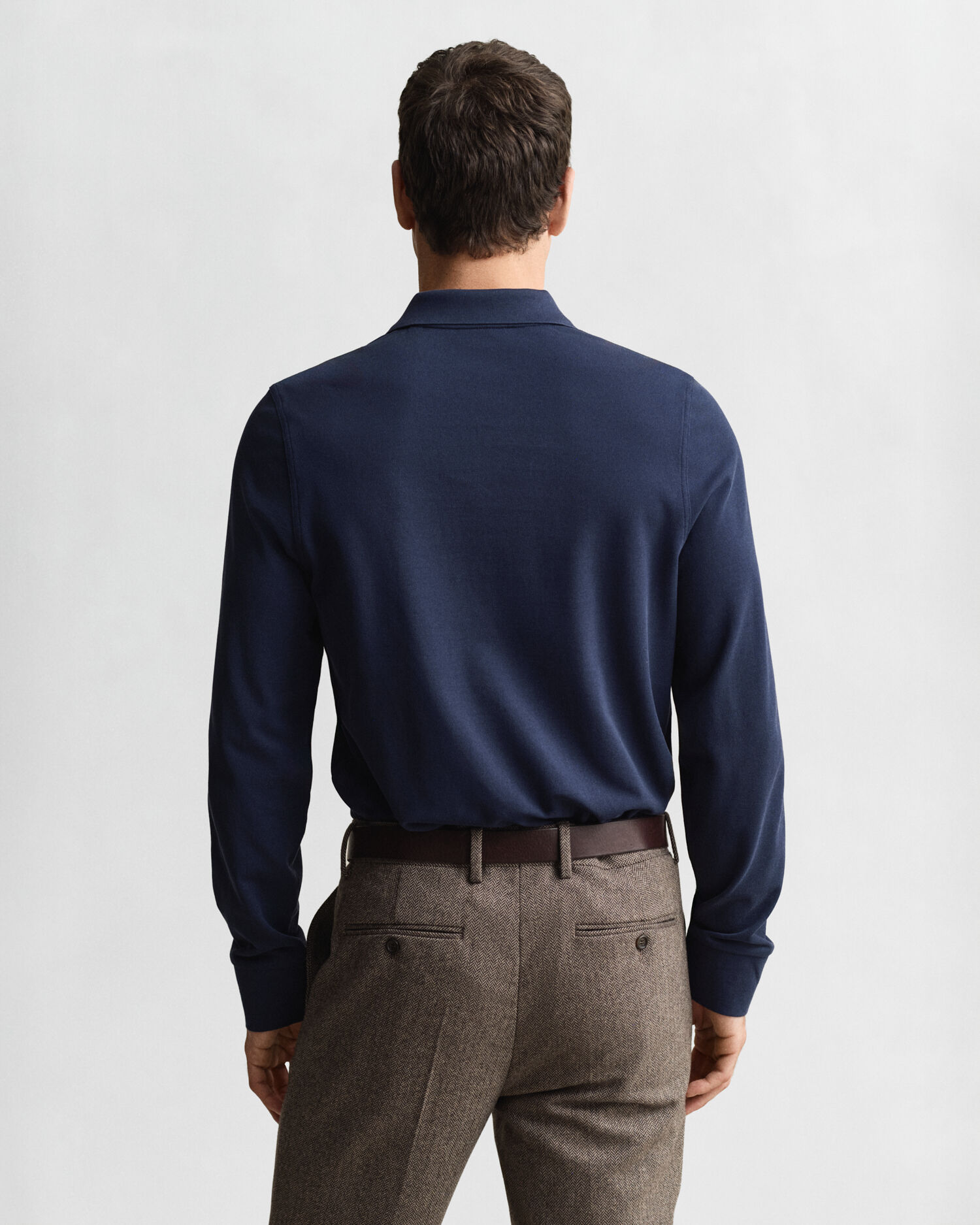 Rugger in piqué Shield