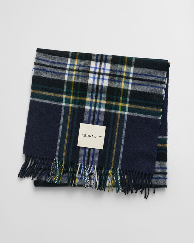 Sciarpa Tartan in misto cashmere