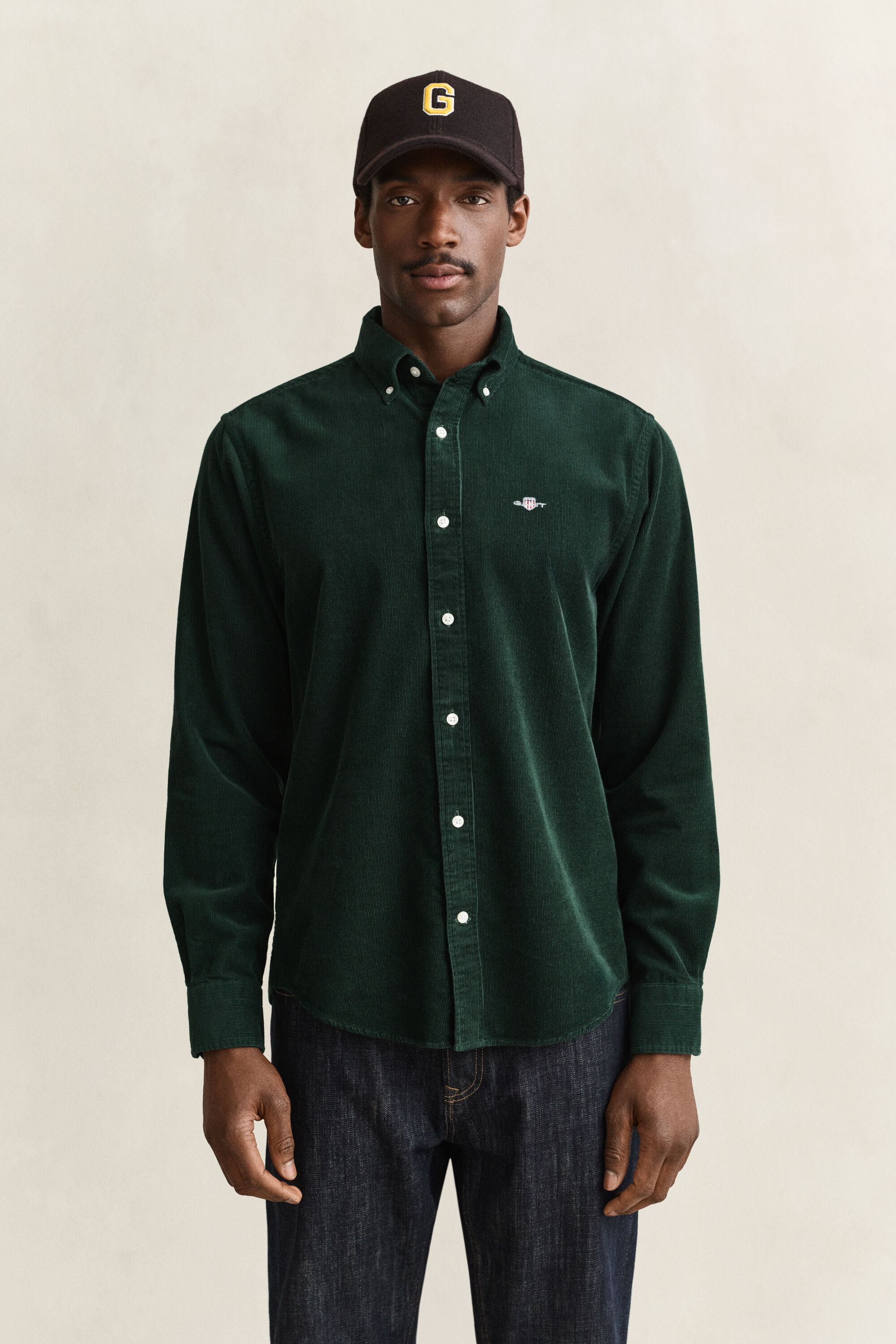 Camicia in velluto a coste
