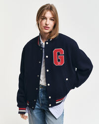 GANT Varsity Jacket in misto lana