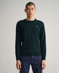 Maglia girocollo in lana d&rsquo;agnello extrafine