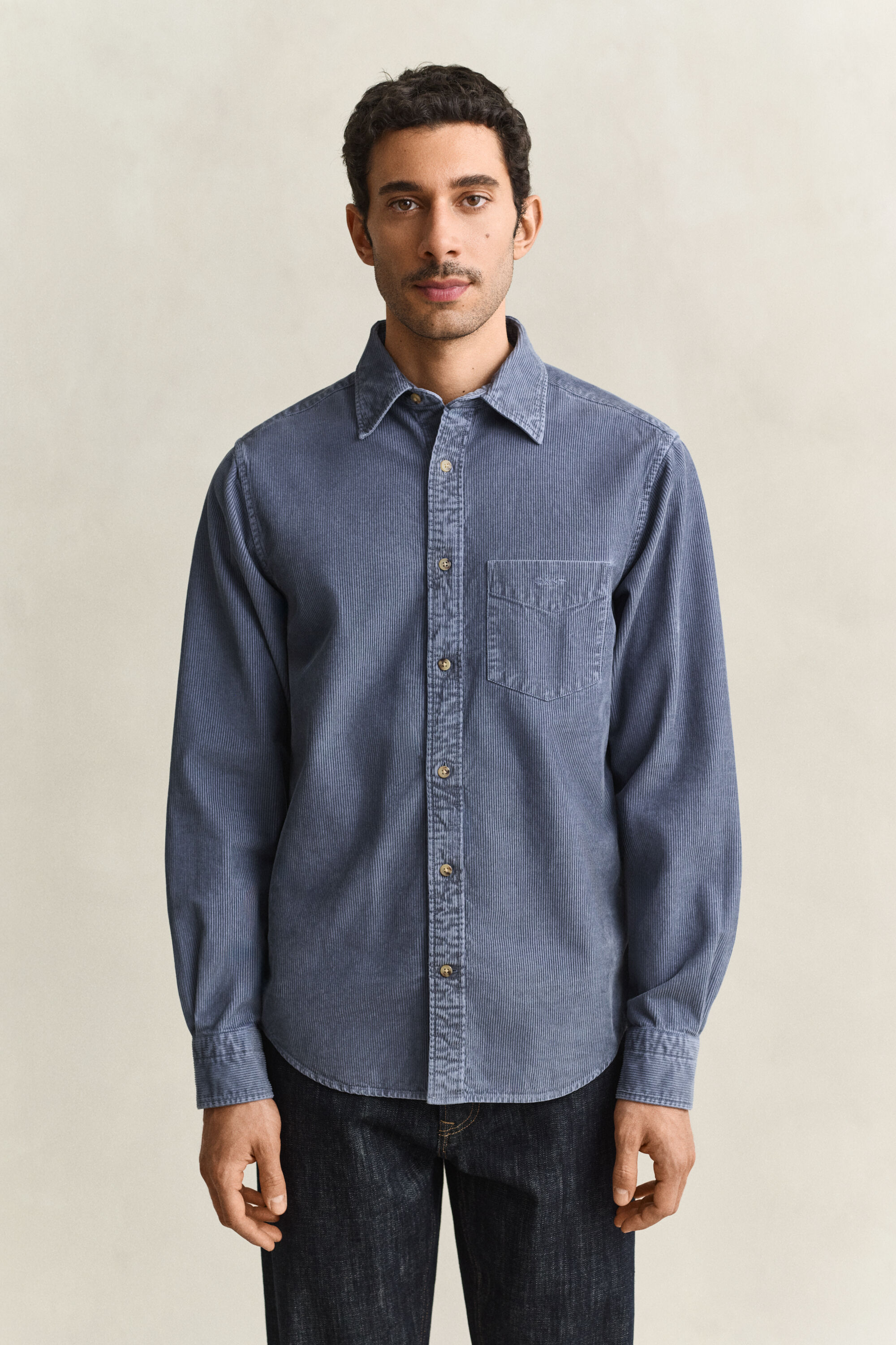 Camicia in velluto a coste