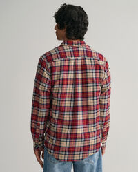 Camicia in flanella a quadri regular fit