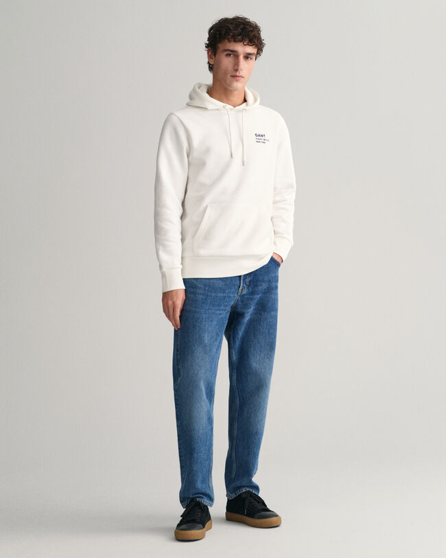 Felpa con cappuccio con GANT Graphic piccola