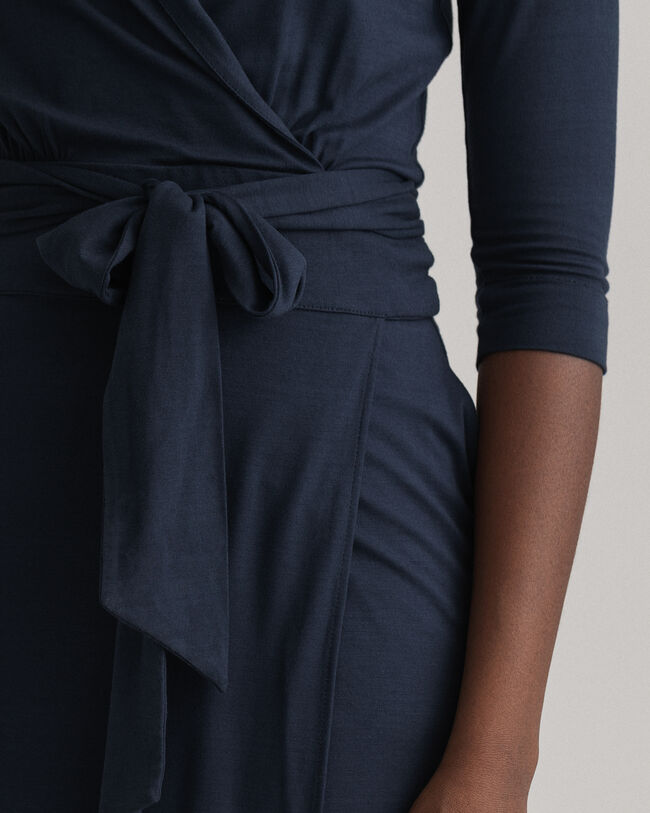 Abito in jersey a portafoglio