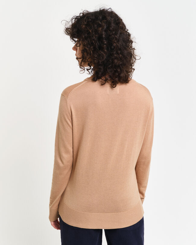 Maglia girocollo in maglia fine