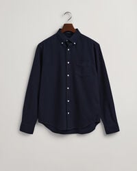 Camicia in tessuto a spina di pesce regular fit