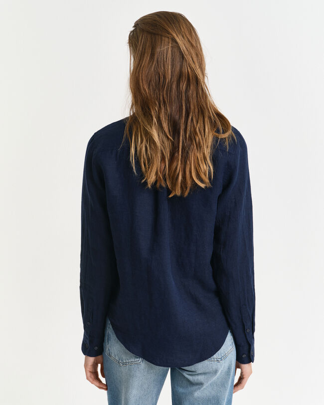 Camicia di lino regular fit