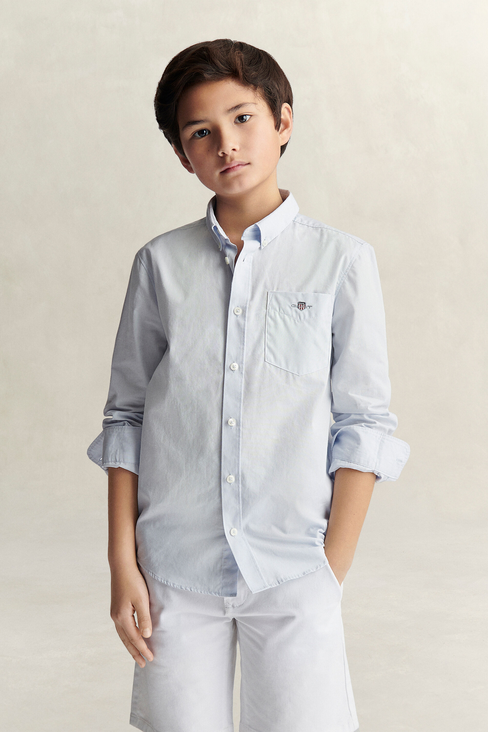Camicia in popeline Shield Teen Boys