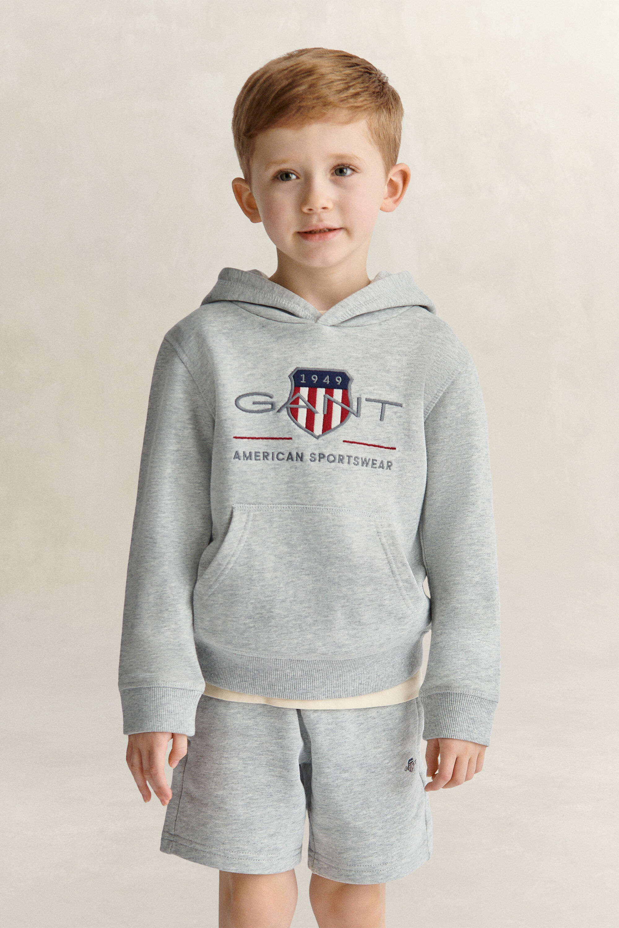 Felpa con cappuccio Archive Shield Kids