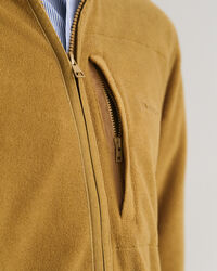 Giacca in pile con zip