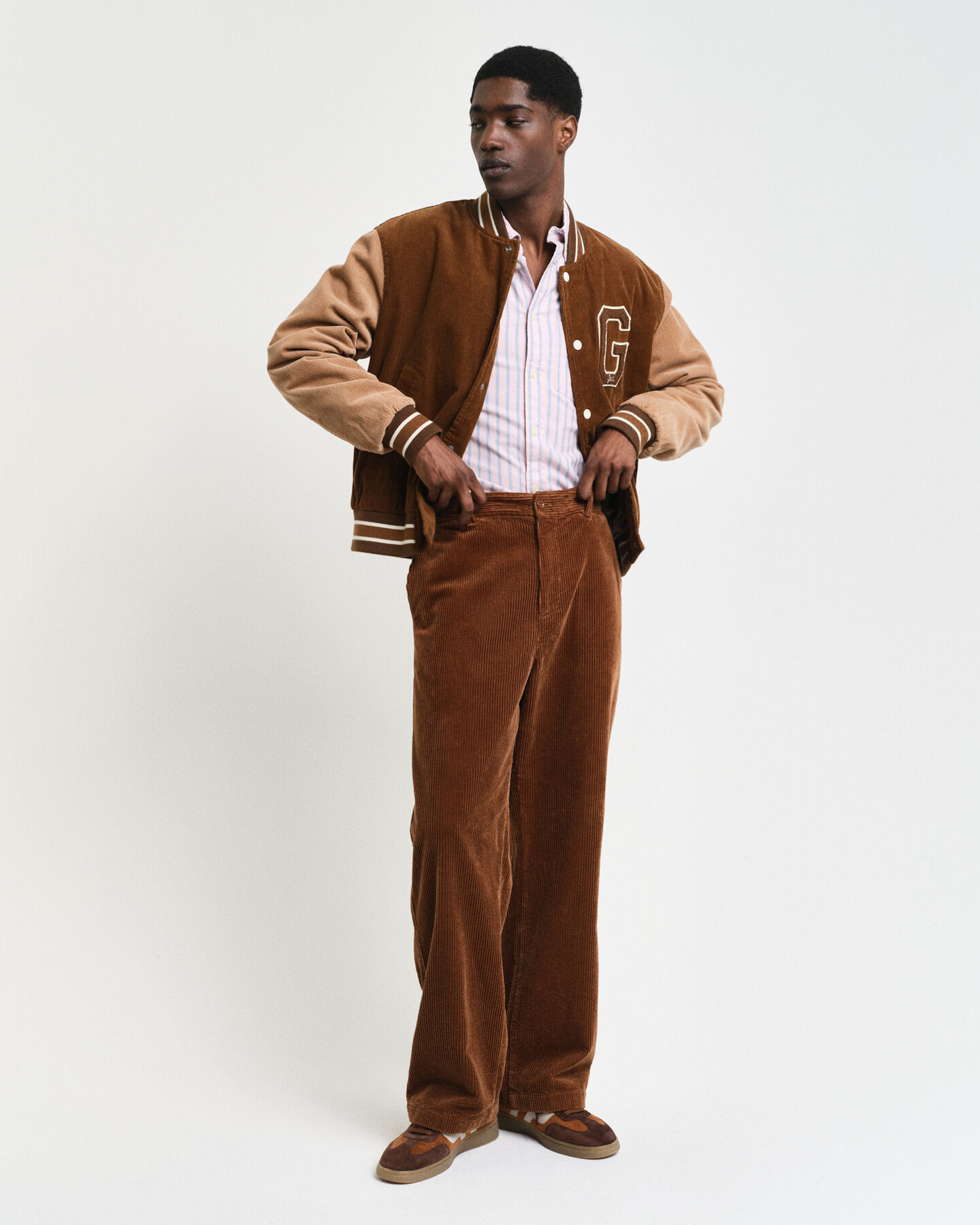 Camicia Archive Oxford a righe regular fit