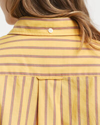 Camicia in popeline a righe regular fit