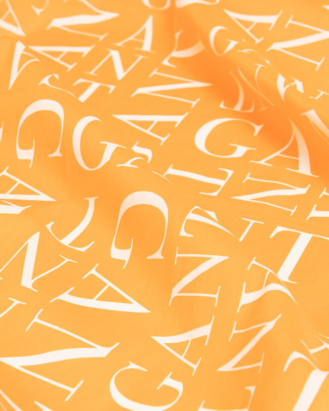 Sarong con stampa Typography