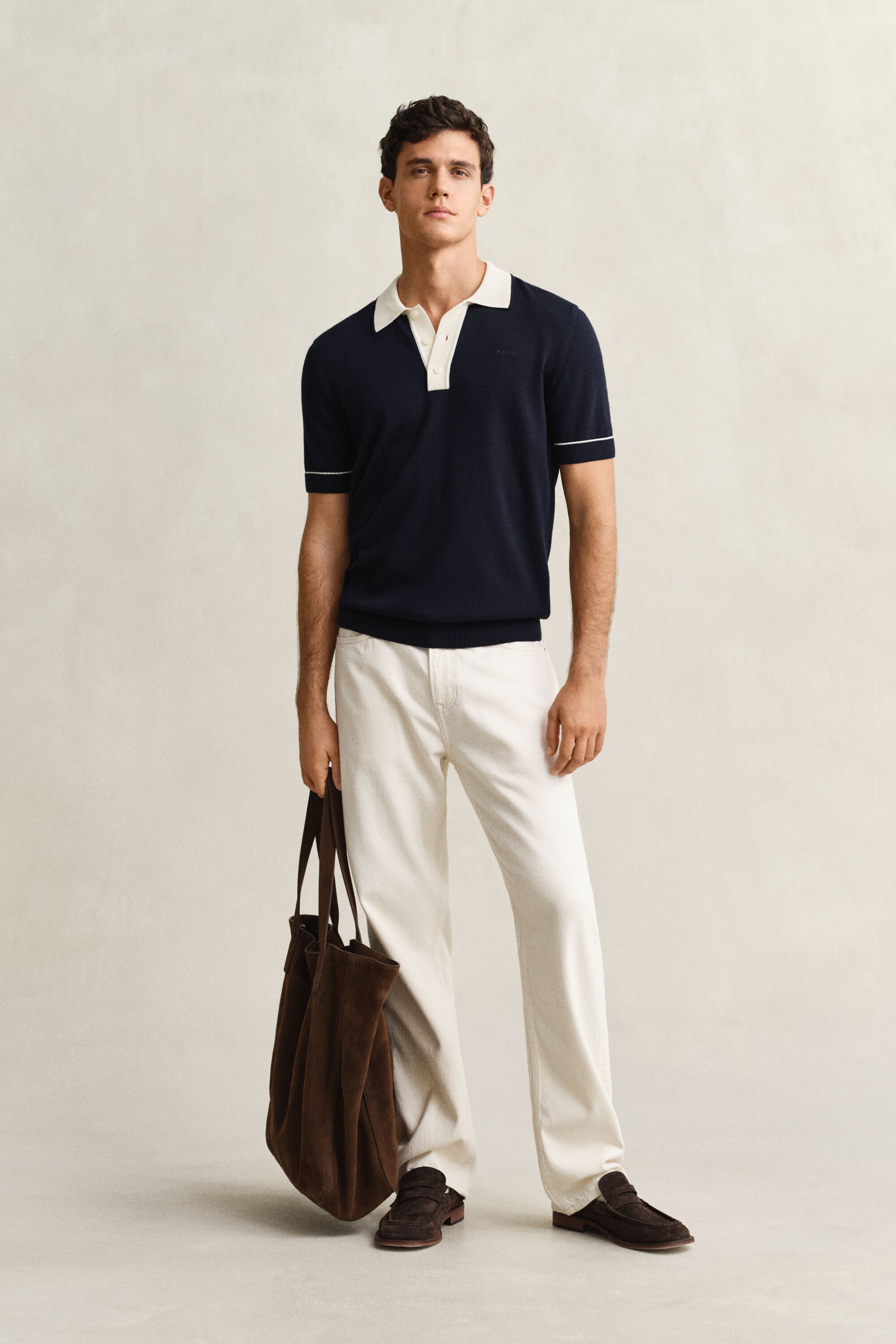 Polo in cotone modal
