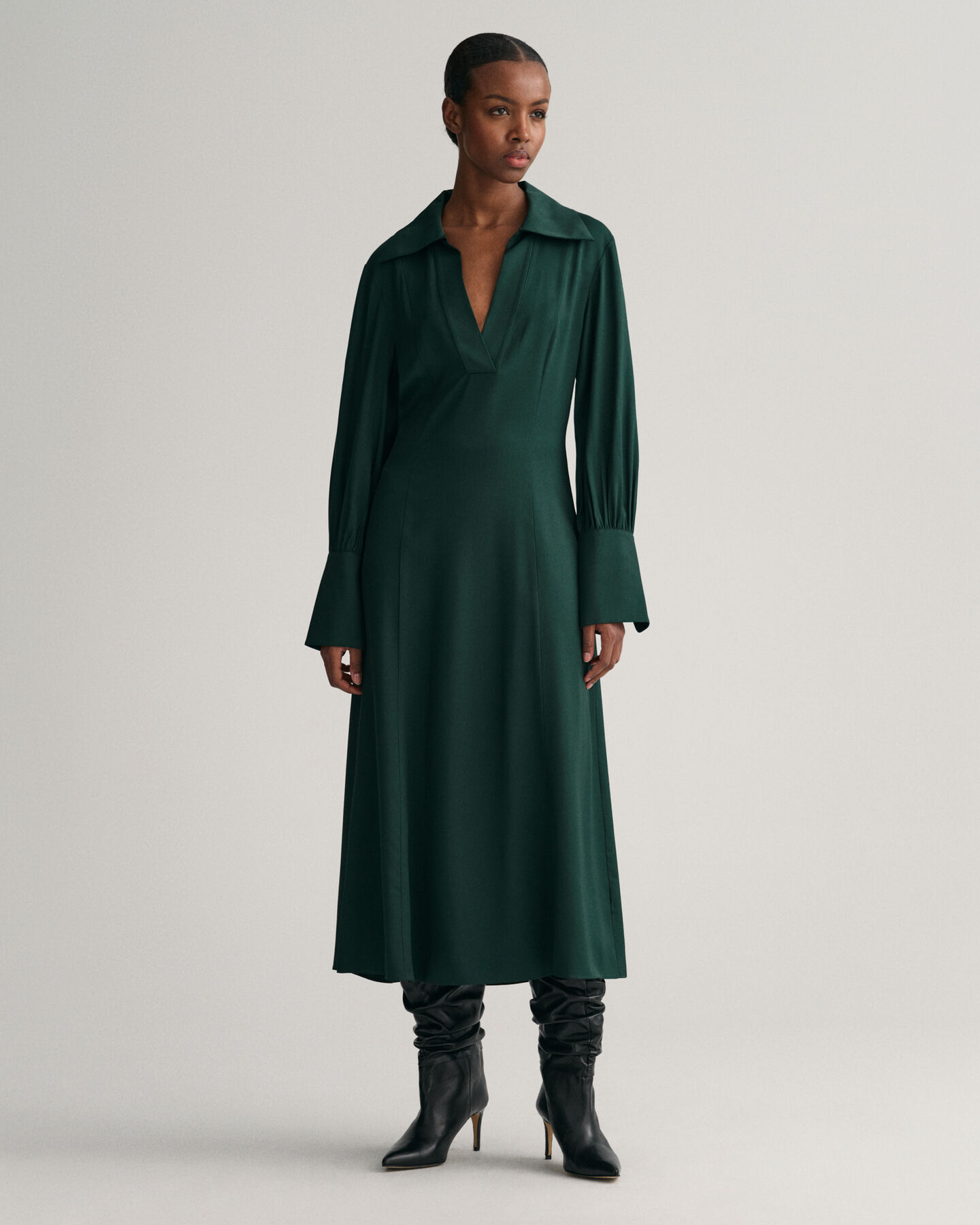 Abito con polsini alti slim fit