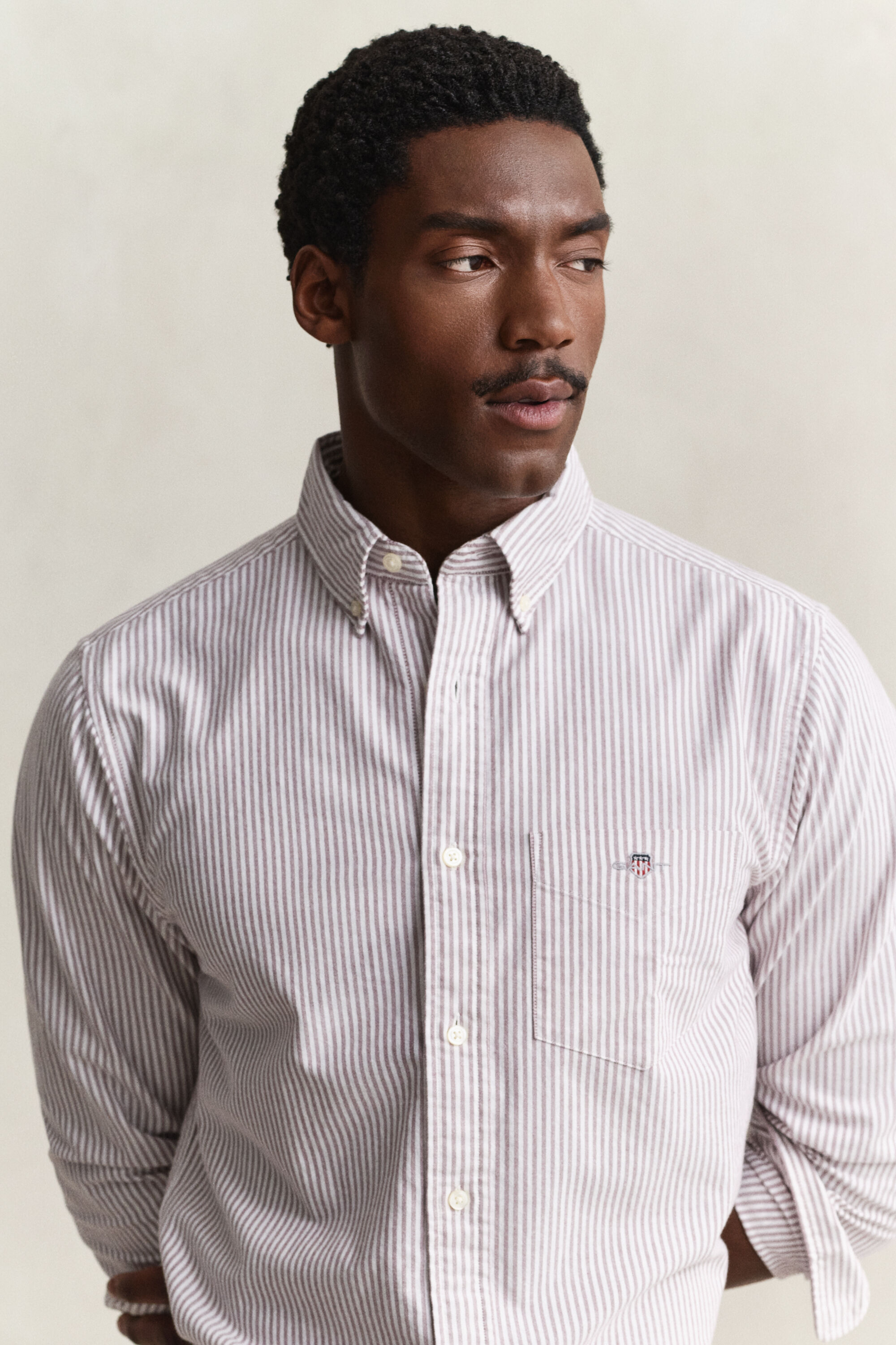 Camicia Oxford a righe Classic regular