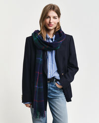 Sciarpa misto cashmere a quadri