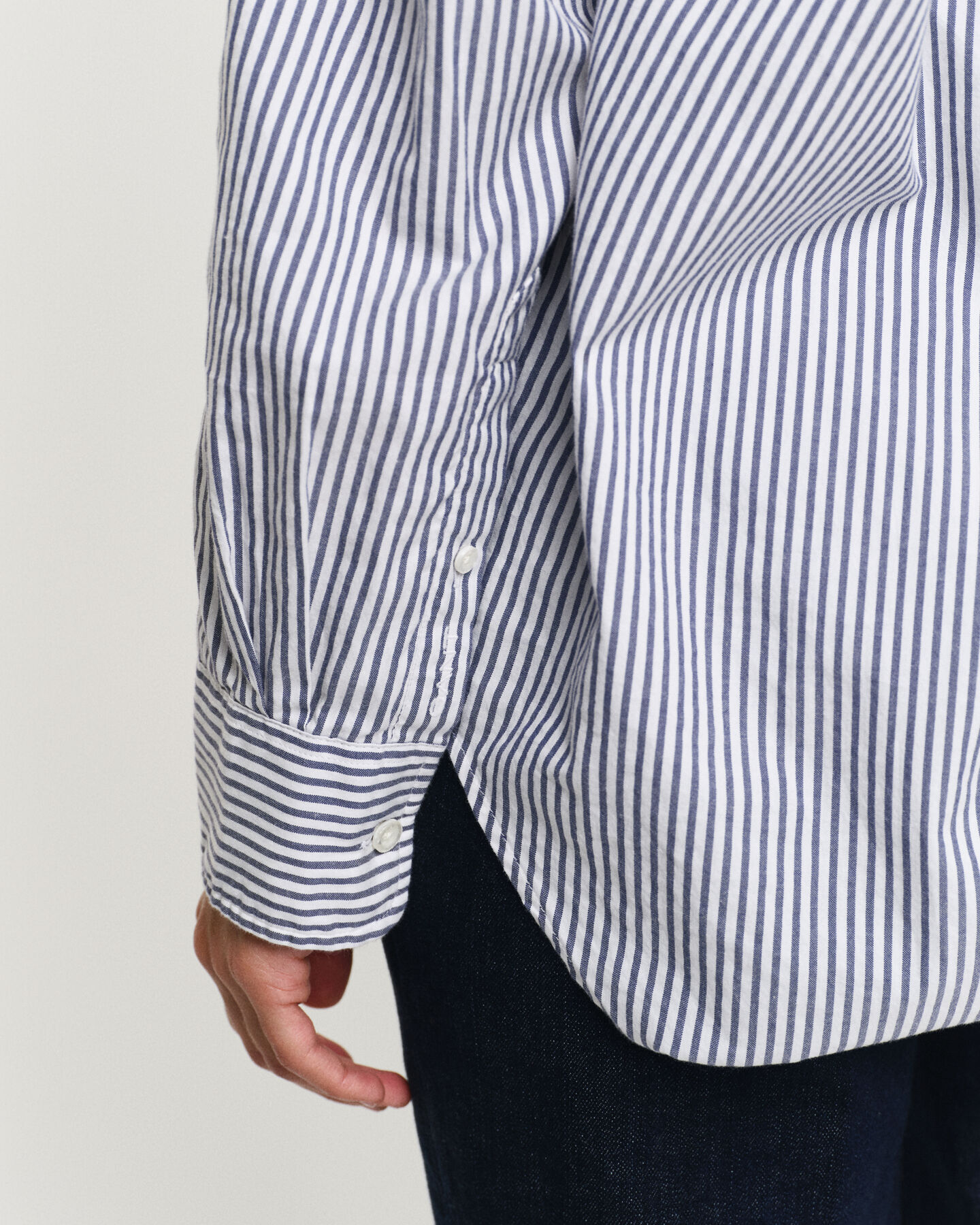 Camicia Luxury Oxford a righe relaxed fit